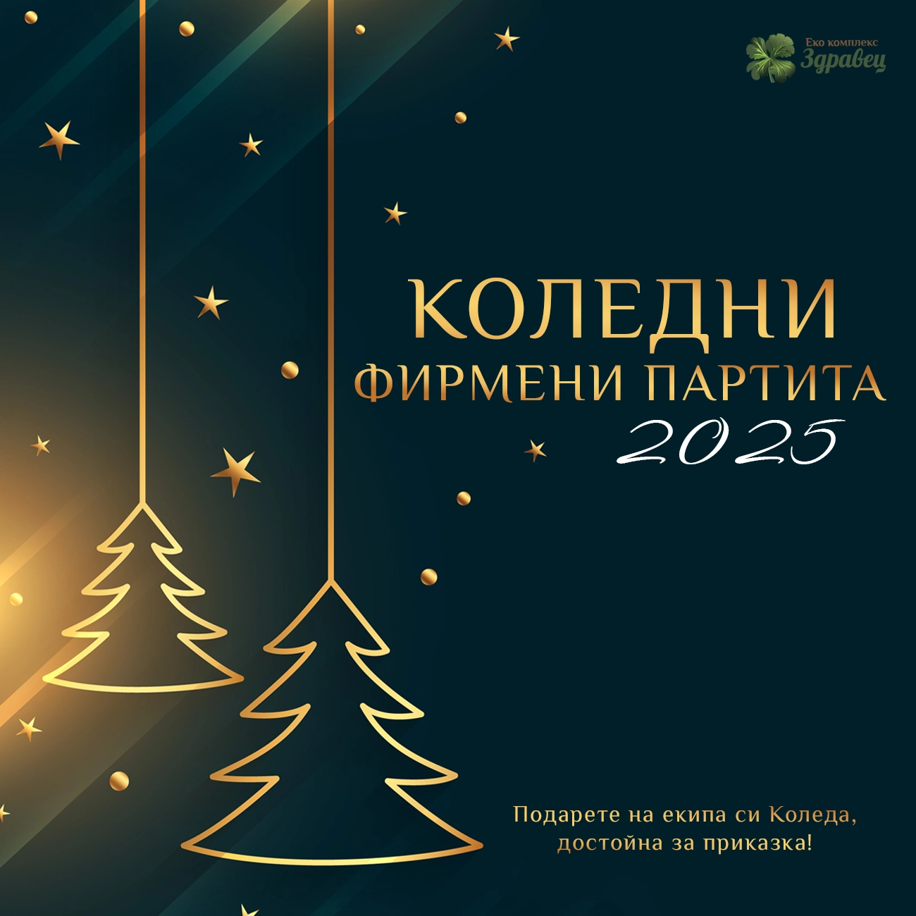 Коледно парти в Еко комплекс Здравец